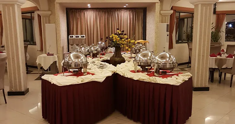 غذای هتل آریان کیش