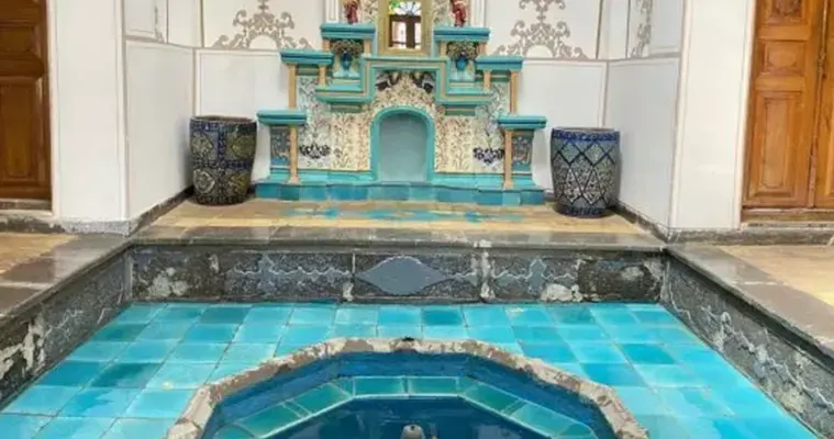 محوطه بوتیک هتل سهروردی اصفهان