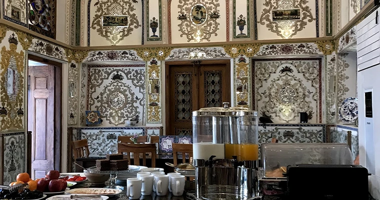 رستوران بوتیک هتل خانه کیانپور اصفهان