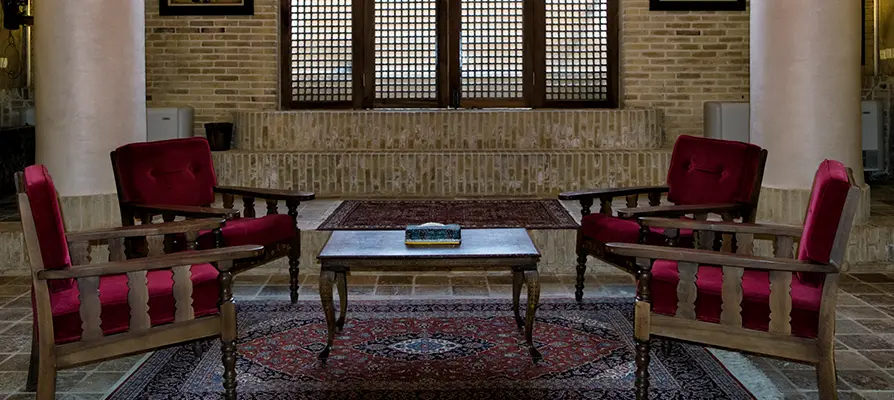 رستوران بوتیک هتل خانه مرشدی کاشان