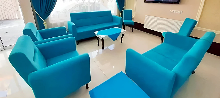 لابی مهمانپذیر عمارلو مشهد (هتل سی و پنج)