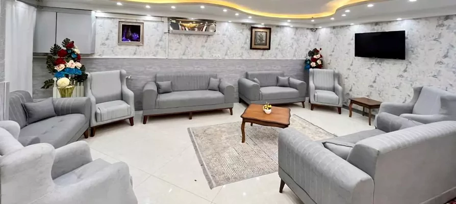 لابی هتل آپارتمان آنا در مشهد