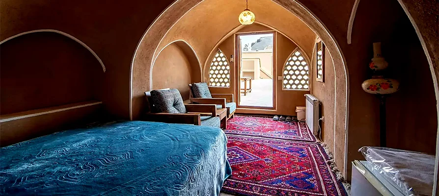 اتاق بوتیک هتل احسان کاشان