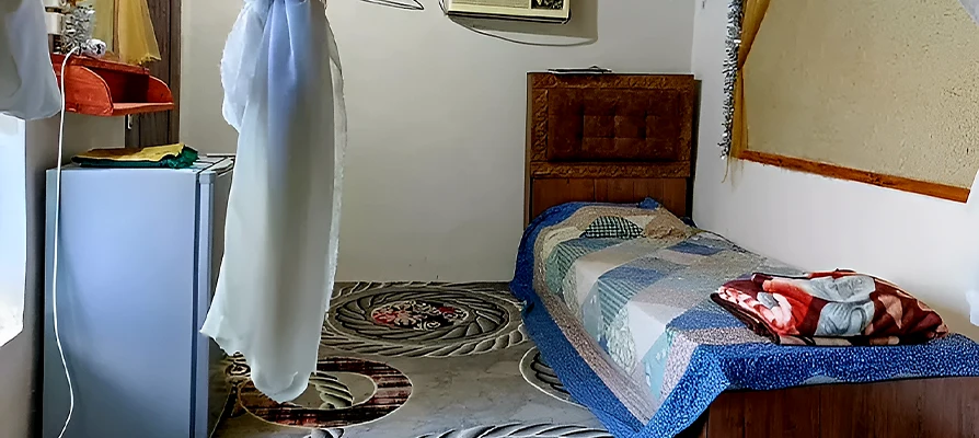 نمایی از سوئیت هتل الیاس قشم